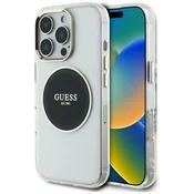 1 to 3 Ovitek Guess Case Magnetni Za Iphone 16 Pro Za Logotip Magsafe
