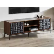 TV-omarica Berwyn 2904 Temen les, Črna, 160x54x40cm