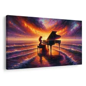Slika pesem svetlobe in morja - 150x100