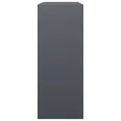 Stalak za drva za ogrjev antracit 100x40x100 cm celicni