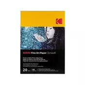 KODAK Fine Art glatka foto-papir A4 230 g 20 listova/pakiranje KO-9891092