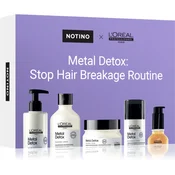 Beauty Discovery Box Notino x LOréal Professionnel –?????? Metal Detox: Stop Hair Breakage Routine set za ženske