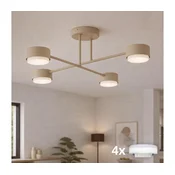 Brilagi - LED RGB prigušiva plafonski luster MONO 4xGX53/14W/230V Wi-Fi Tuya crna