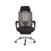 Halmar Pisarniški stol FREEMAN with footstool black/gray