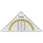 Ravnilo trikotnik geo westcott 14cm e-10130 00 WESTCOTT