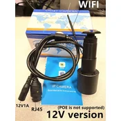KJB Notranja IP kamera za vratno kukalo 1080p, objektiv 1,8 mm, 12 V
