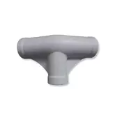 T-spoj izmedu noge i okvira bazena - 11 x 6 x 19 cm - Intex 12798 - Izdržljiva plastika - 0
