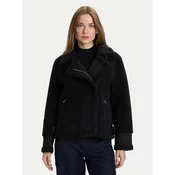 Rinascimento Prehodni plašč CFC0122207003 Črna Regular Fit