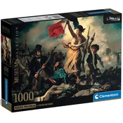 Muzejska zbirka: Eugene Delacroix - Svoboda vodi ljudstvo 1000-delna sestavljanka - Clementoni