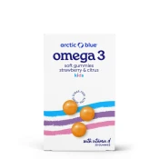 Arctic Blue Kids Omega 3 gumiji, 250 mg DHA, 70 mg EPA, vitamin D 200 ie, 30 gumijev