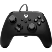 PowerA Advantage+, Xbox Series X|S, Xbox One, PC, Twist Thumbstick, Hall Effect, Black, Žicani kontroler