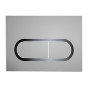 Ravak X01454 - Taster za vodokotlić CHROME 24,7 x 16,5 cm, matirani hrom