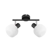 Prezent 27520 - Stropna spot svetiljka ARYA 2xE14/40W/230V crna/bela