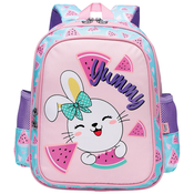 SCOOL Ranac za predškolsko za devojcice My First Backpack SC2091 ljubicasto-roze