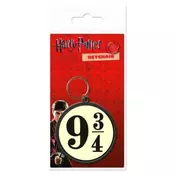 Pyramid HARRY POTTER (9 AND THREE QUARTERS) gumijasti obesek za ključe