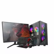 GOSU PC Gaming računalniški komplet RONIN LITE A56 RX76, Ryzen 5 5600, RX 7600, 16GB RAM, 500GB SSD, 24 FHD + Oprema, W11P, (5000219574)
