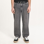 Cropp - Farmerke straight - grey