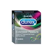 DUREX kondomi Extended Pleasure, 3 kom