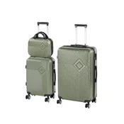 TraveLux Pro XVI set kofer-kolica, maslinasto zeleni