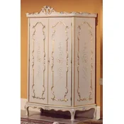Casa Padrino luxury baroque bedroom cabinet ivory/multicolored/gold - Magnificent baroque wardrobe - Luxury bedroom furniture in baroque style - Luxury quality - Made in Italy