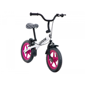 GIMMIK djecji bicikl Nemo s kocnicom, bez pedala 11 roza