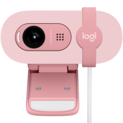 LOGITECH Brio 100 Full HD Webcam - ROSE - USB
