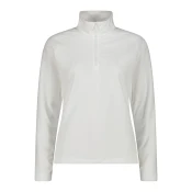 CMP WOMAN SWEAT, puli ž.poh zip, bela 35G0446