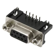 Kotni priključek D-SUB DB9 vtičnica (F)