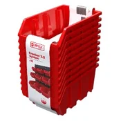 Komplet 10x Ergobox 2,5 System rdeč 65644