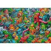 Grafika - Puzzle Robotopija - 1 000 kosov
