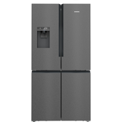 Siemens KF96DAXEA iQ500 Stran ob strani Multi Door, trda voda, Black Steel, Home Connect