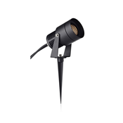 MARKSLOJD 106929 | Garden-24 Markslojd zidna, stropne svjetiljke, ubodne svjetiljke svjetiljka jacina svjetlosti se može podešavati, elementi koji se mogu okretati 1x LED 180lm 3000K IP44 crno