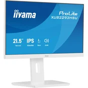 iiyama Prolite XUB2293HSU-W7, LED monitor - 21.5 - white (matte), FullHD, IPS, Adaptive-Sync, adjustable stand, 100Hz panel