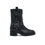 KARL LAGERFELD Škornji Brooklyn KL41770 Črna