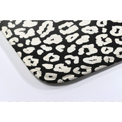 tulup.si Kopalniška preproga Leopard 90x60 cm Bela in siva