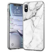 WOZINSKY Ovitek Marble za Xiaomi Redmi 9 bel