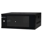 Light EMI EM/SH02B5404-08 viseča omarica za 19 rack, 4U, 550x450x230mm, črna