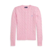 Polo Ralph Lauren Pletena jopa svetlo roza