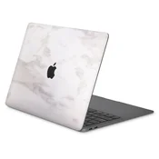 Skin za Apple MacBook Air 13 inch 2020 EXO by Optishield - white marble (Back only)