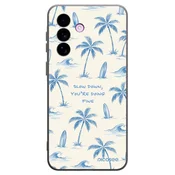 Silikonski črni ovitek za Samsung Galaxy A57 5G - Slow Tide