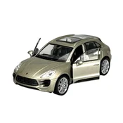 shumee WELLY PORSCHE MACAN TURBO GOLD 1:34 43673