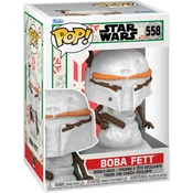 Funko Pop Star Wars Holiday Boba Fett Snowman