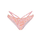 LSCN by LASCANA Bikini hlačke Lisa oranžna/roza/bela