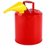 VEVOR Varnostni plinski kanister 19 L 292x423 mm rdeč