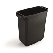Koš za odpadke, 60 l, plastika, TRAJNOSTEN DURABIN ECO, črne barve