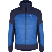 Montura SEED HOODED jakna, svetlo modra/grafitno modra (M)