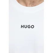 Hugo Majica 50493057 Bela Relaxed Fit