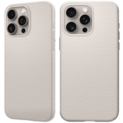Spigen OVITEK SPIGEN LIQUID AIR ZA IPHONE 15 PRO - NARAVNI TITAN