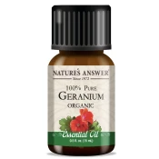 Natures Answer Geranium Essential Oil, Eterično olje geranije, BIO, 15 ml