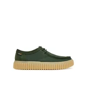 Clarks Nizki čevlji Torhill Lo 26186160 Zelena